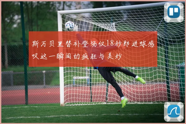 斯万贝里替补登场仅18秒即进球感叹这一瞬间的疯狂与美妙
